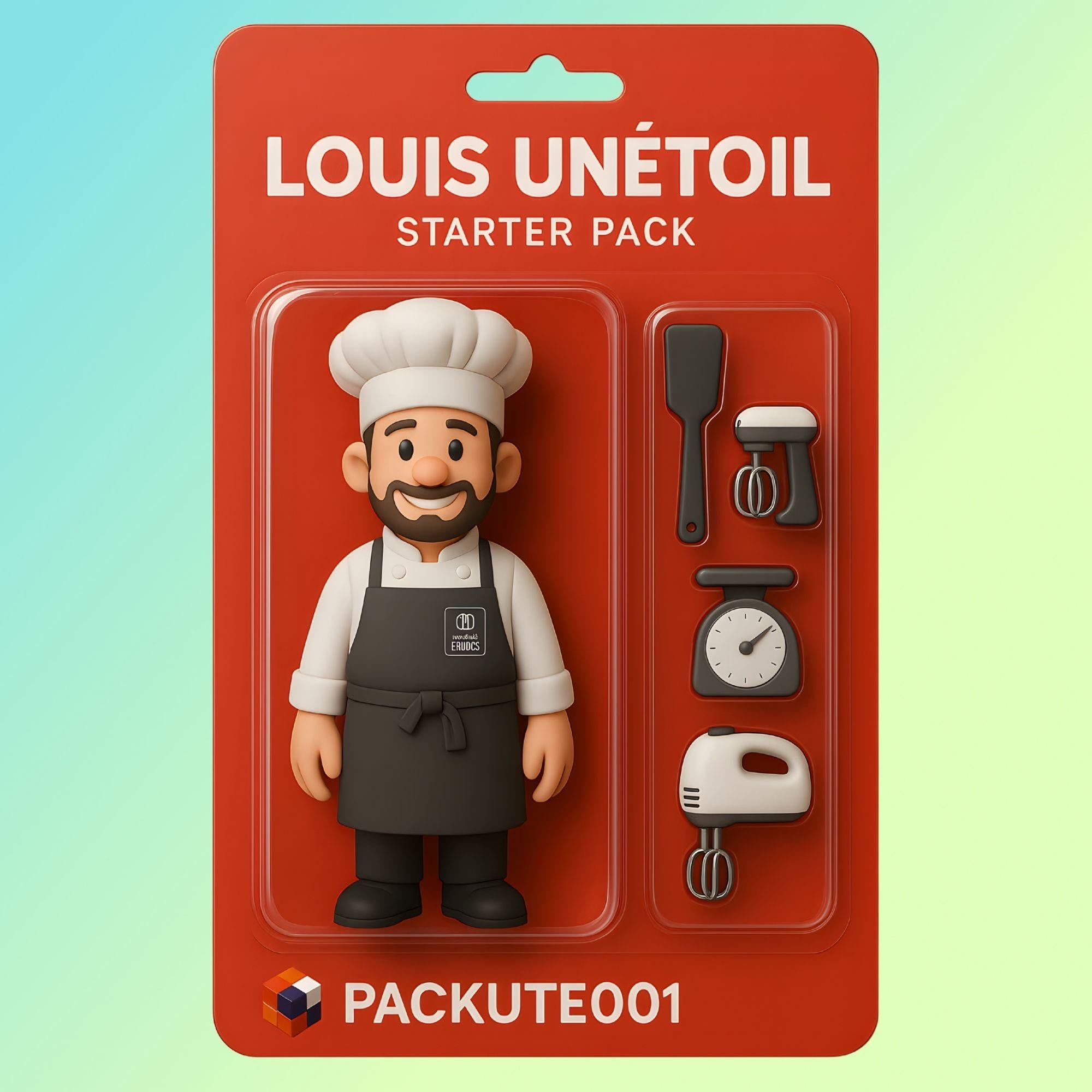 Packute 3D Figurine