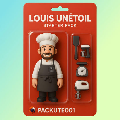Packute 3D Figurine